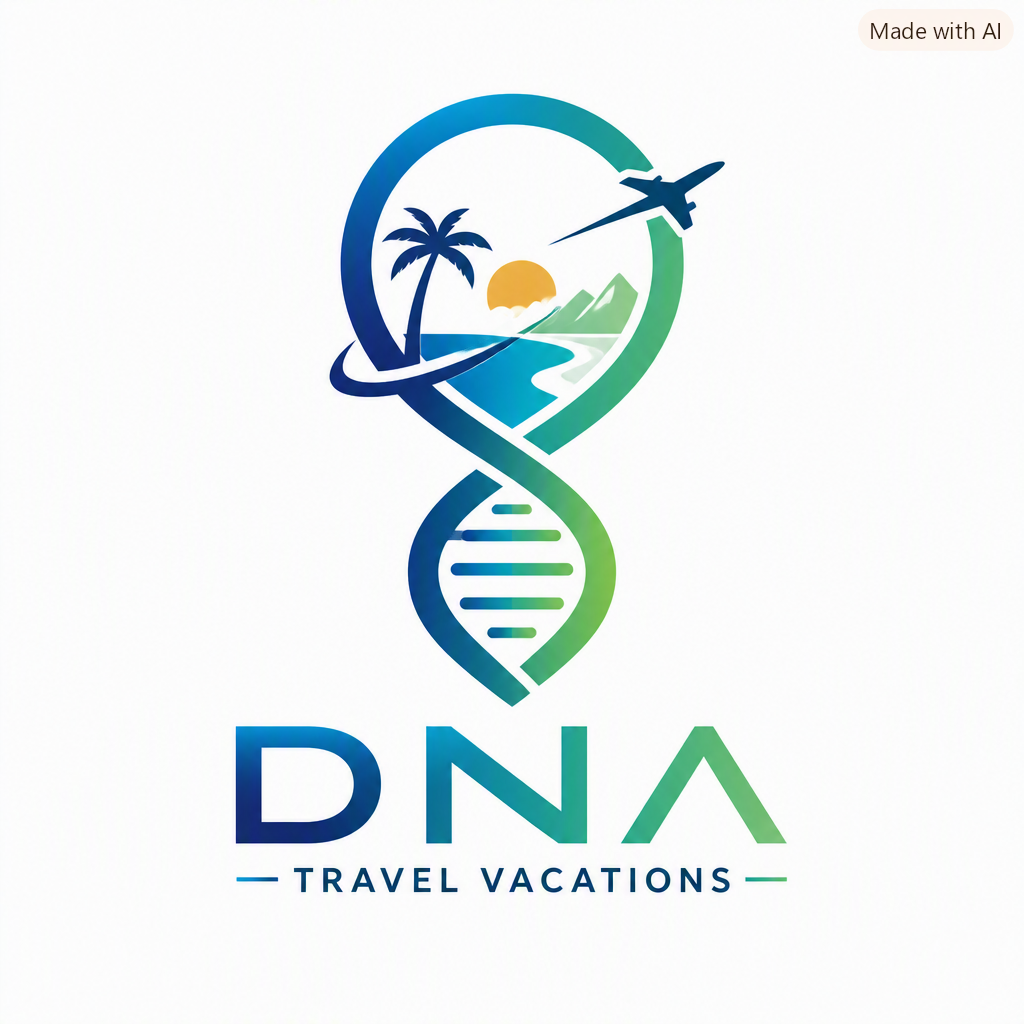 DNA Travel Vacations logo